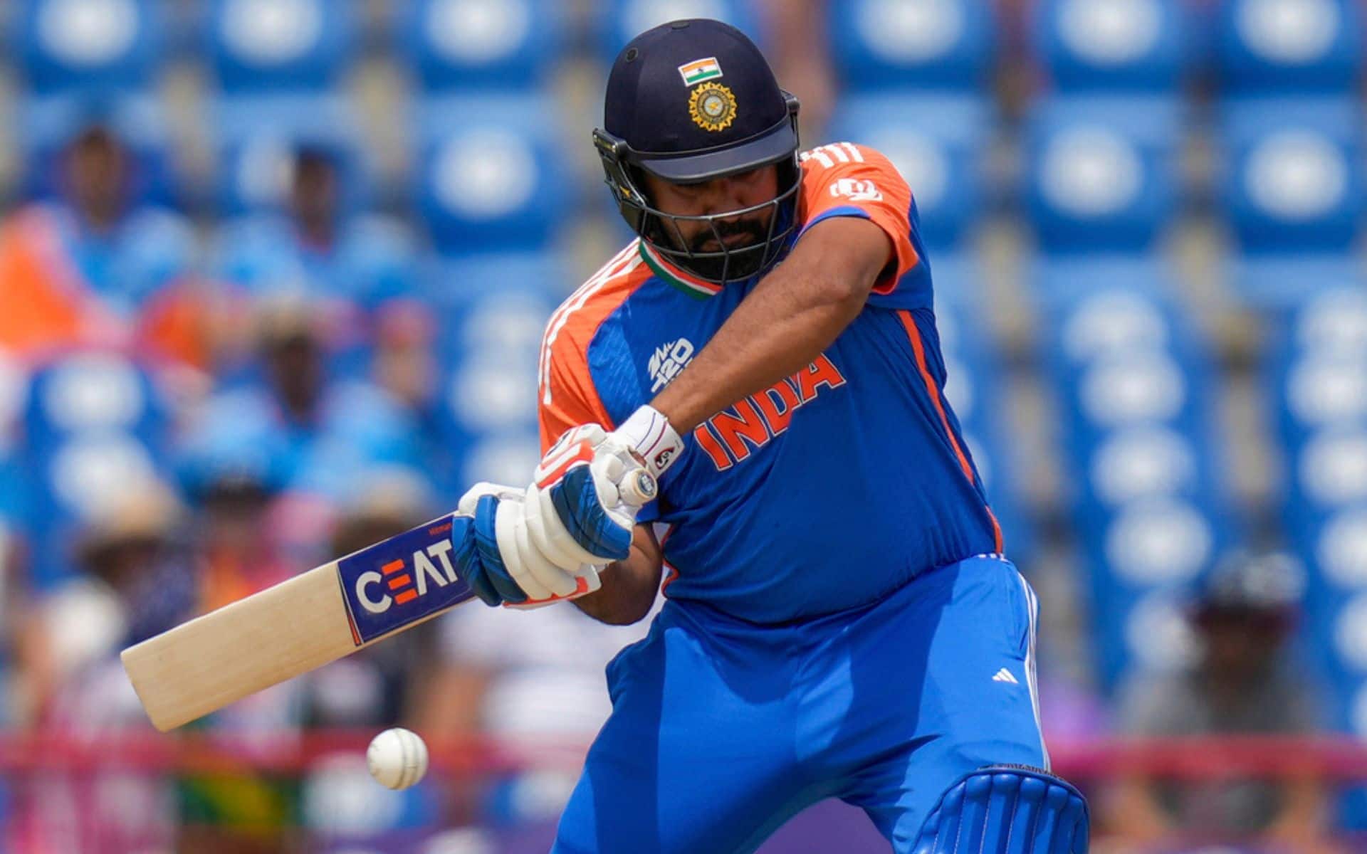रोहित शर्मा ने T20 विश्व कप 2024 में टीम की कमान संभाली है [AP Photos]