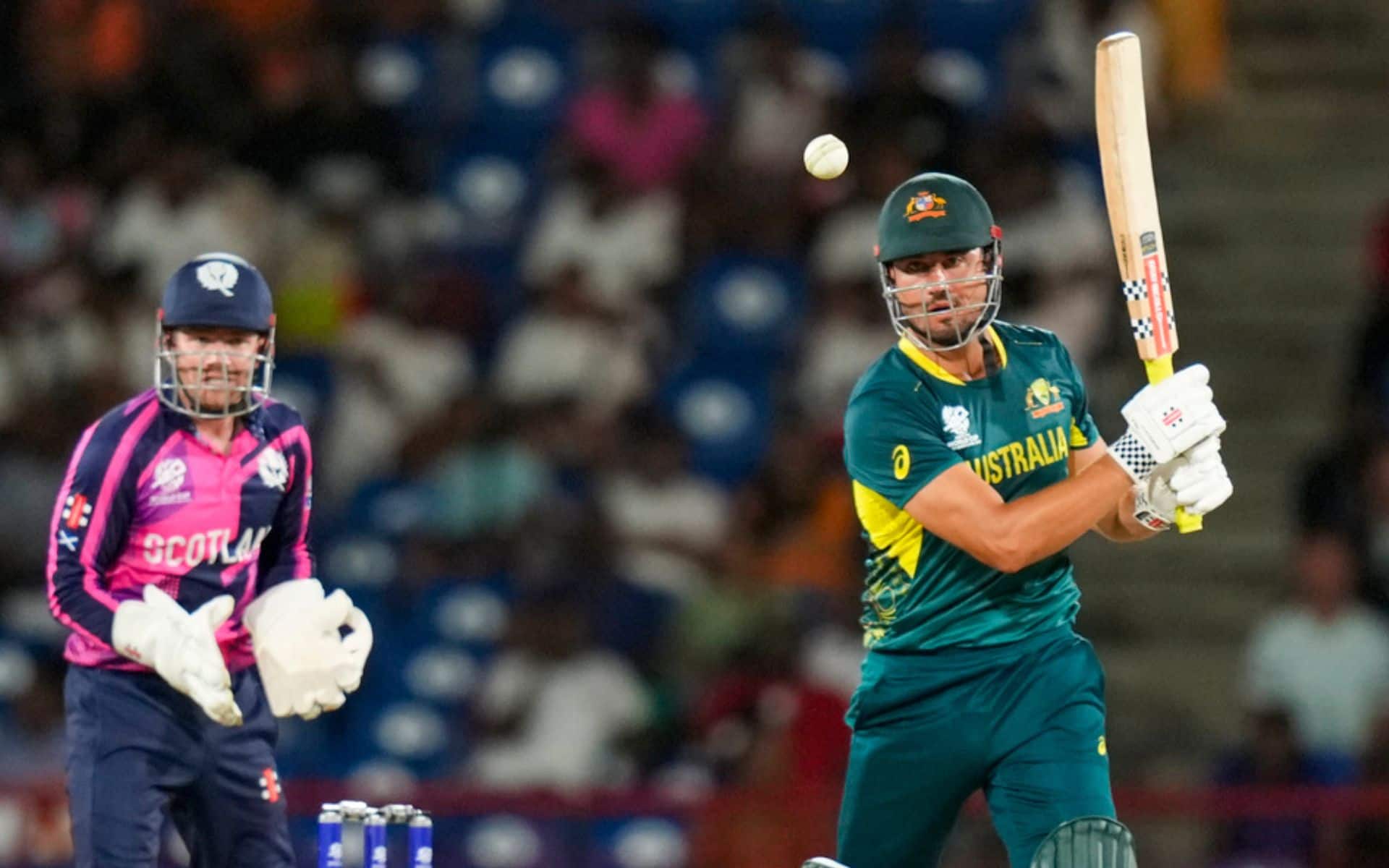 मार्कस स्टोइनिस ने टूर्नामेंट में ऑस्ट्रेलिया के लिए बल्ले और गेंद दोनों से अच्छा प्रदर्शन किया [AP Photos]