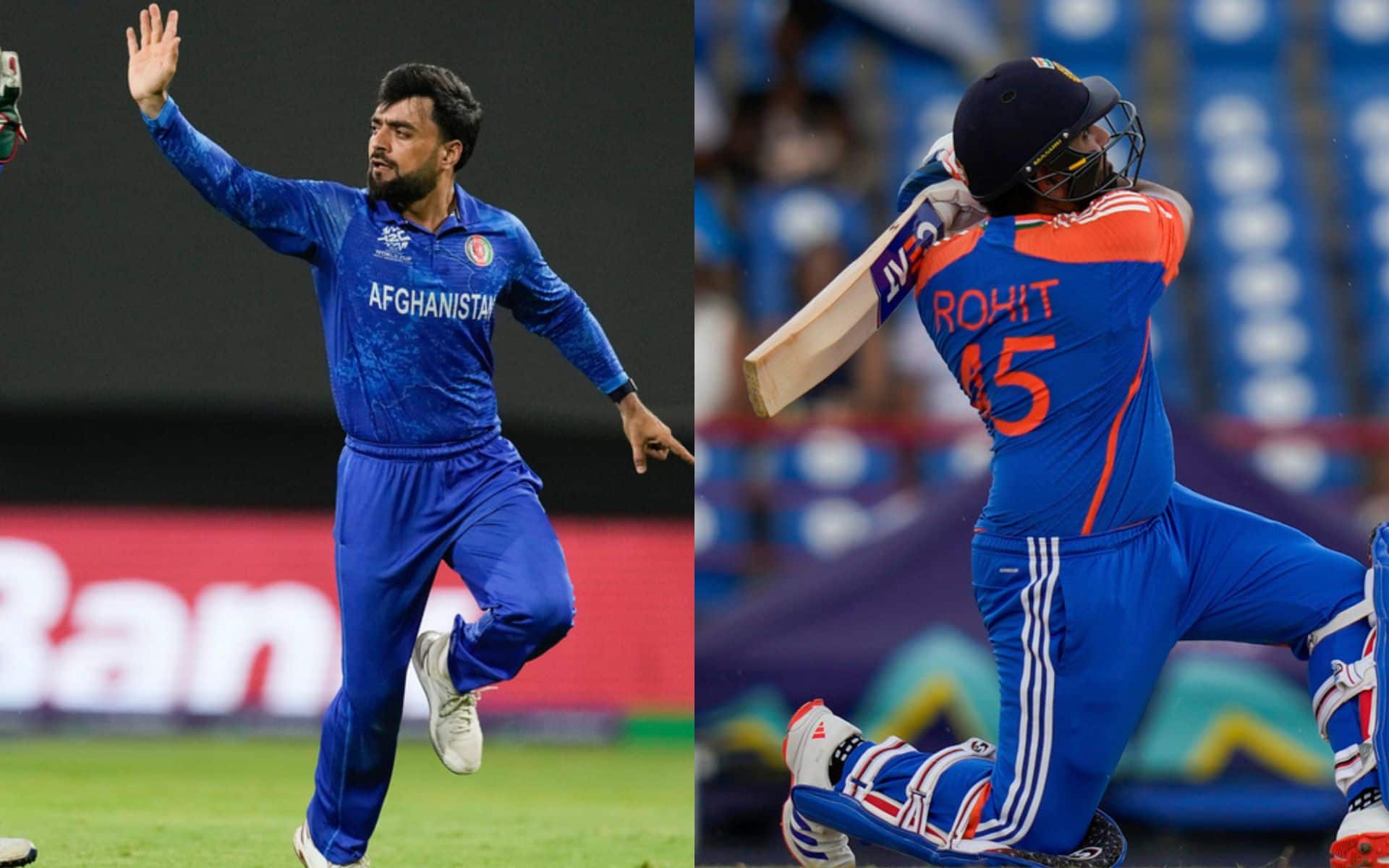 Rashid Khan and Rohit Sharma has led their teams very well in the tournament [AP Photos]