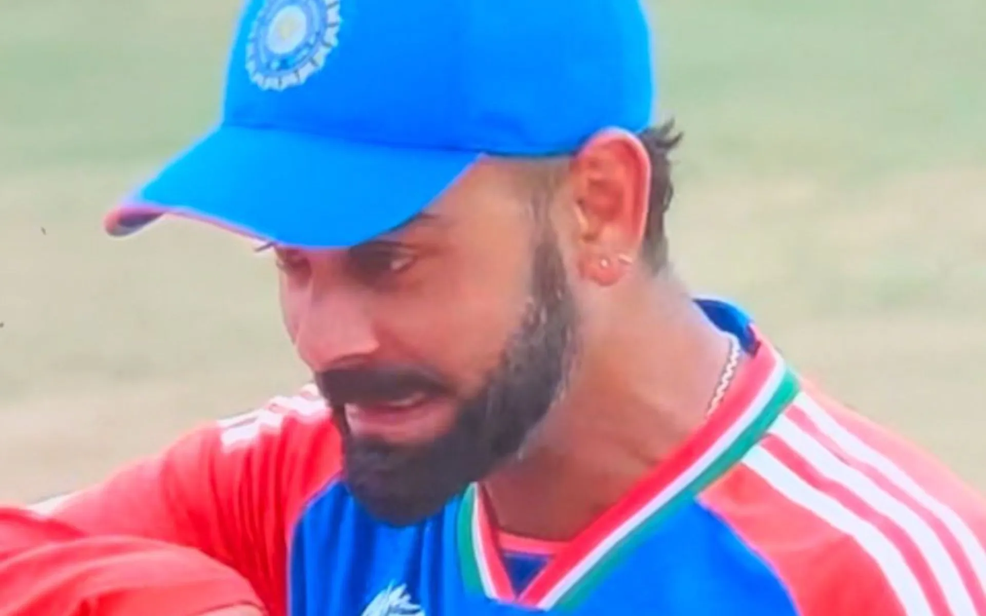 Virat Kohli gets emotional - (X.com)