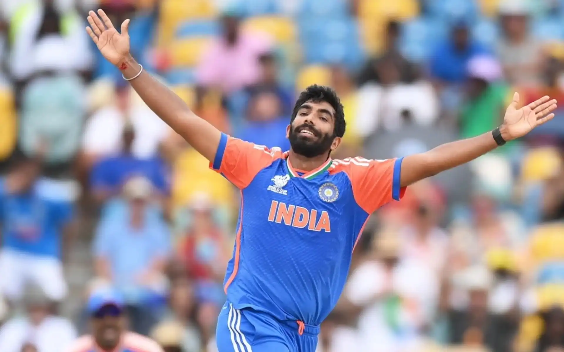 Jasprit Bumrah during the 2024 T20 World Cup (x.com)