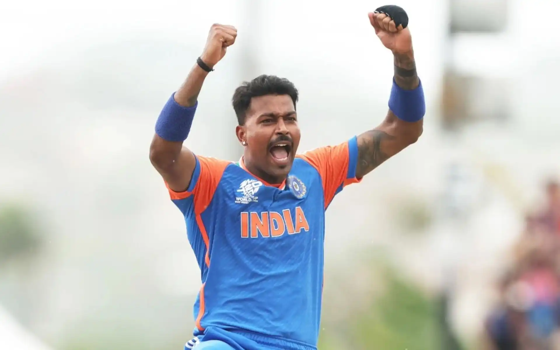 Pandya celebrating a SA wicket at 2024 T20 WC final [X]