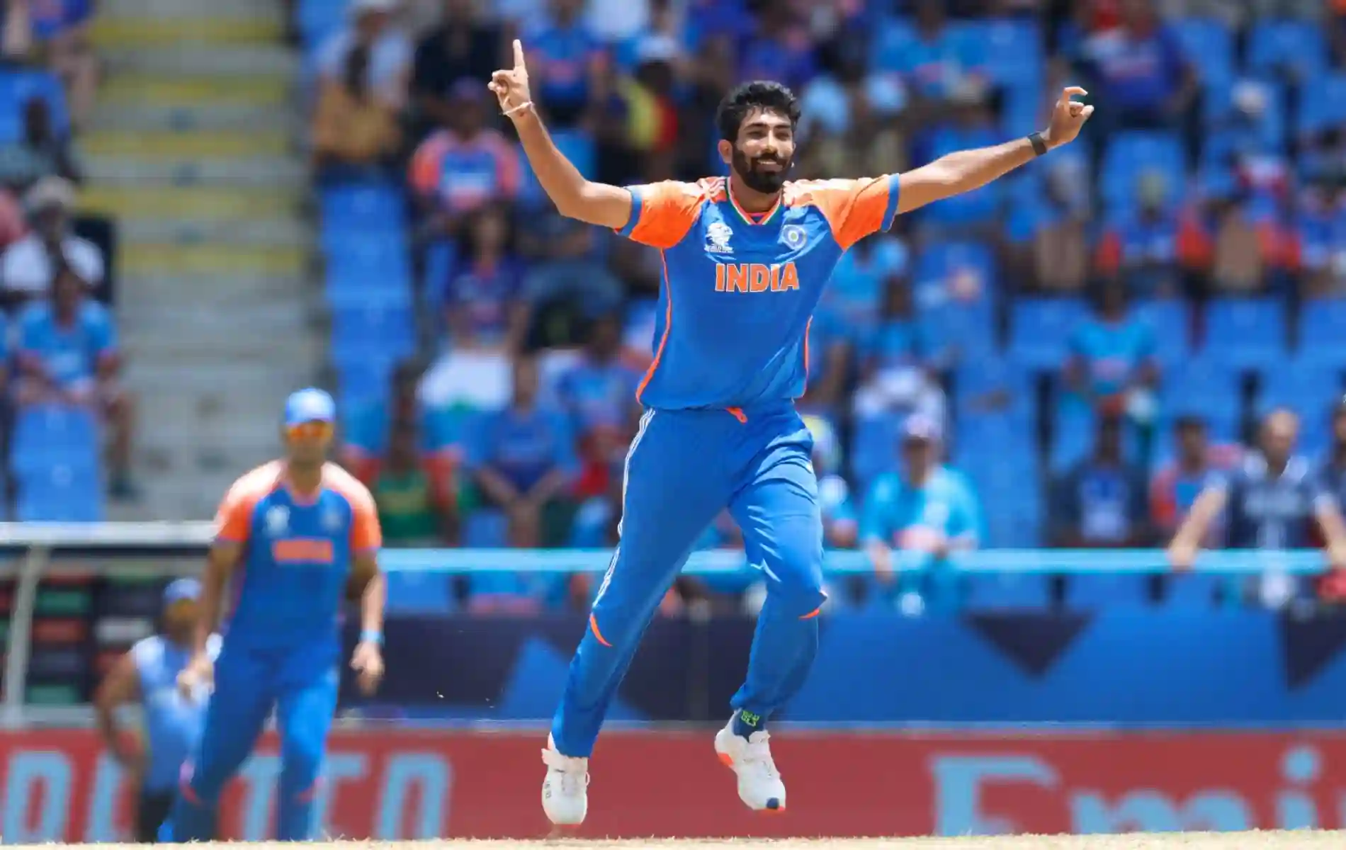 Bumrah took 2 wickets in the final Vs South Africa (X)
