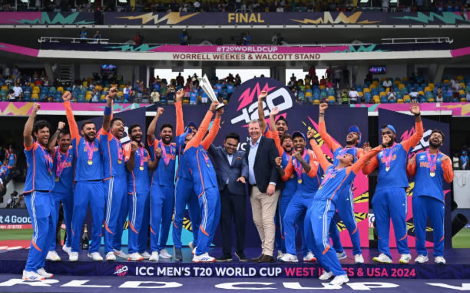 बीसीसीआई ने टी20 विश्व कप जीतने पर भारतीय टीम के लिए 'बड़ी' पुरस्कार राशि की घोषणा की