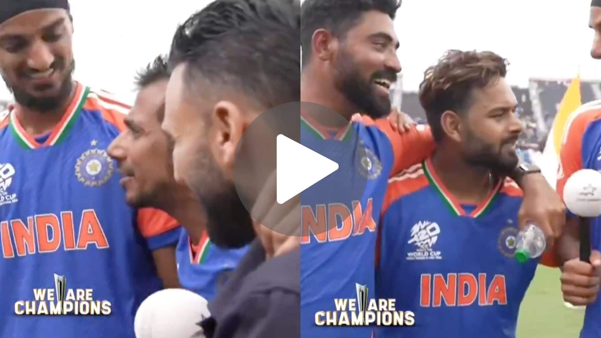 [Watch] 'Final Match Performance...,' Siraj & Arshdeep Laugh Out Loud As Chahal Trolls Pant