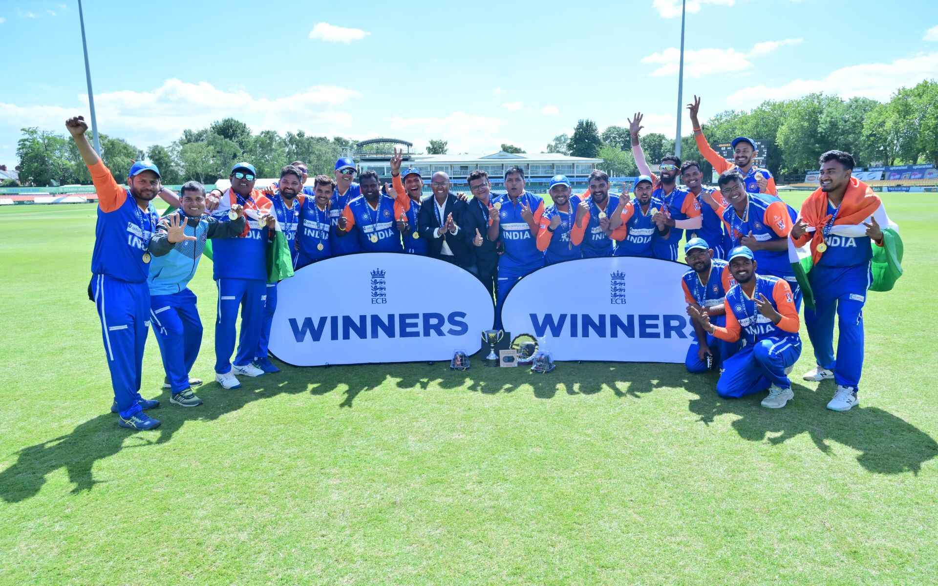 Indian deaf team won T20I series vs England (x.com)