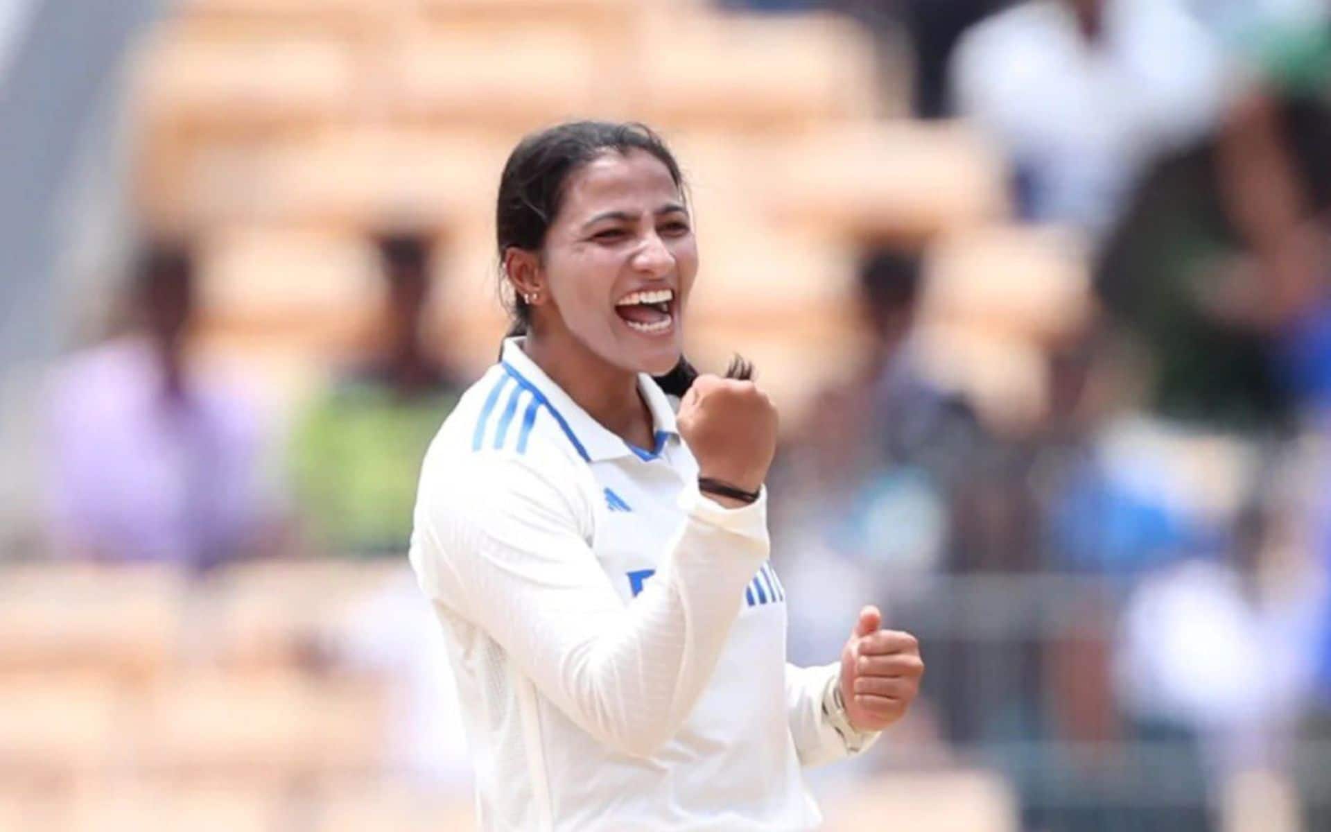 Sneh Rana Makes History; Becomes First Indian Women Spinner With A 10-Wicket Haul In Test
