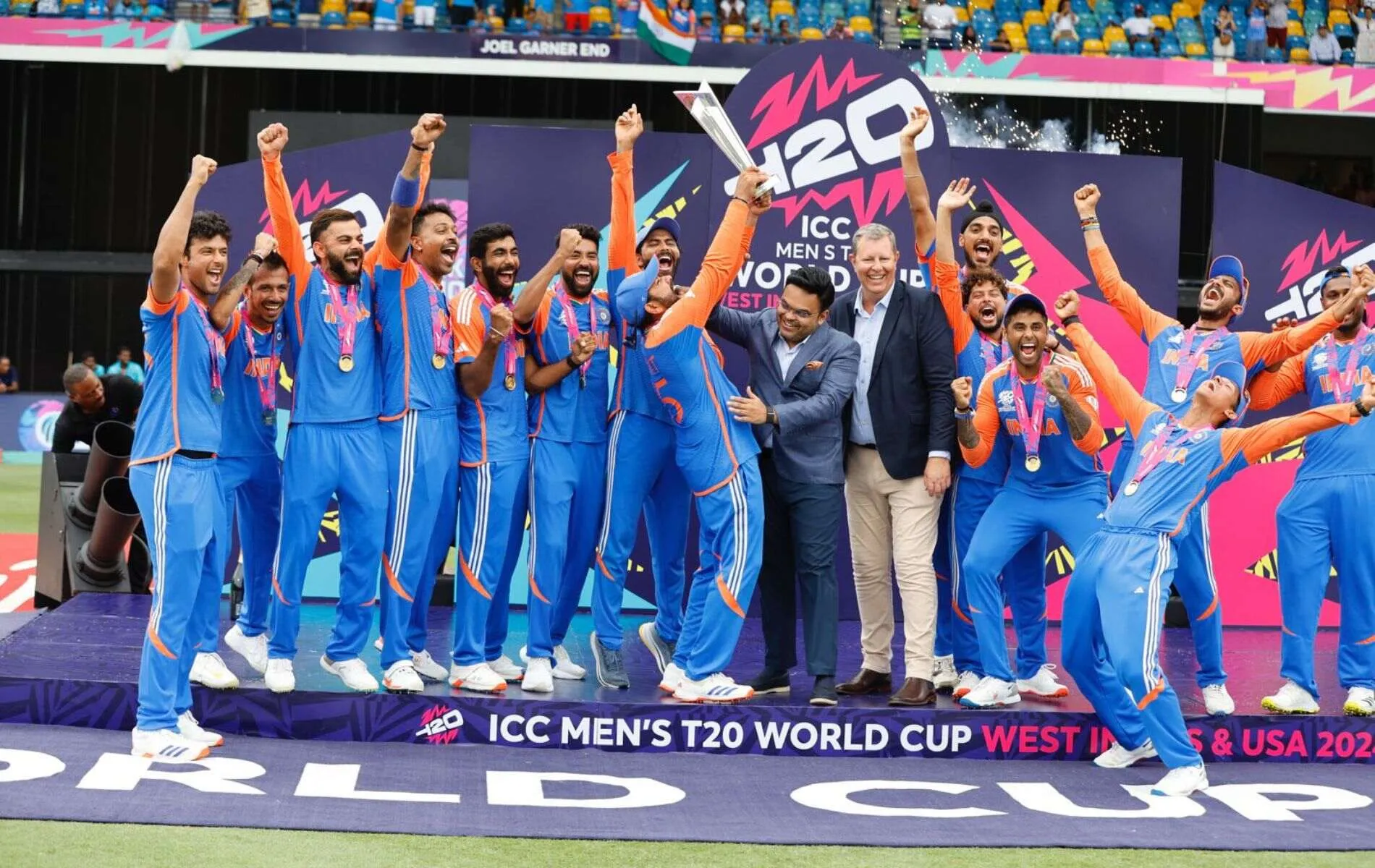 India won the second T20 World Cup beating South Africa in the final (X)