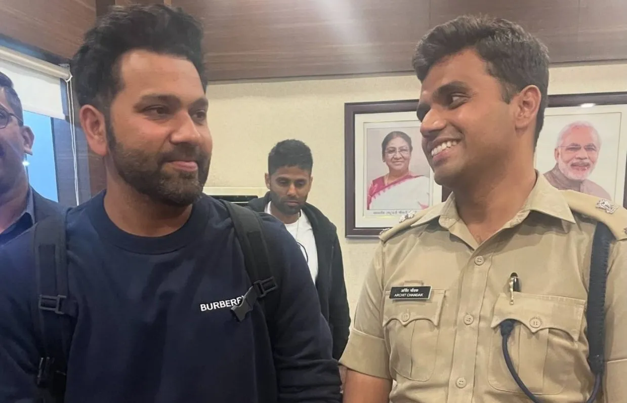 IPS Officer Archit Chandak Shares Post for Captain Rohit Sharma [x.com]