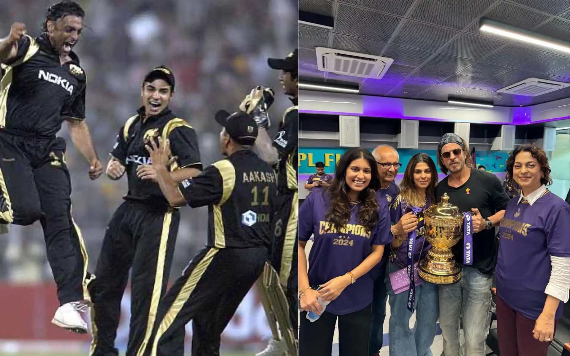 Juhi Chawla On KKR Jersey- (X.com)