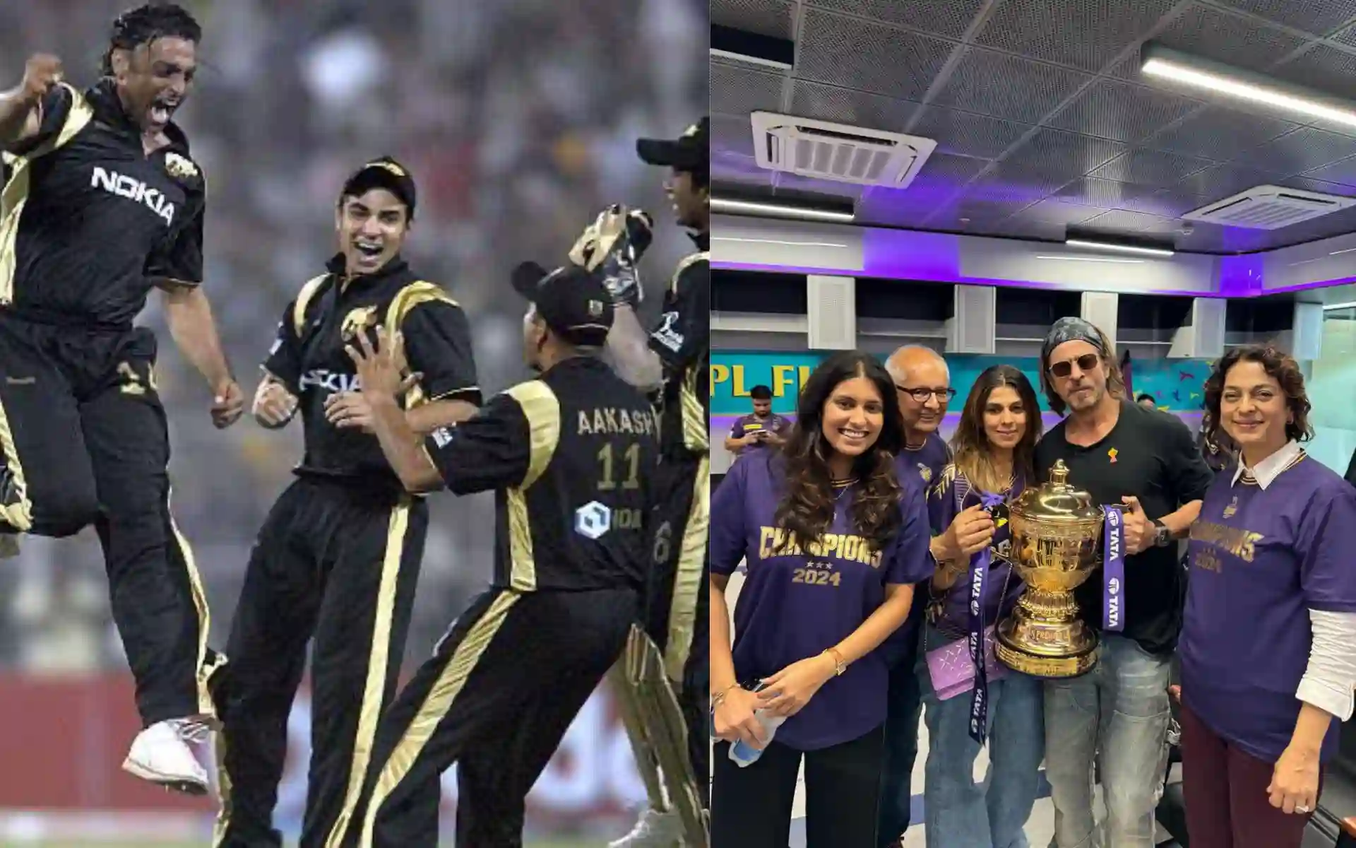 Juhi Chawla On KKR Jersey- (X.com)