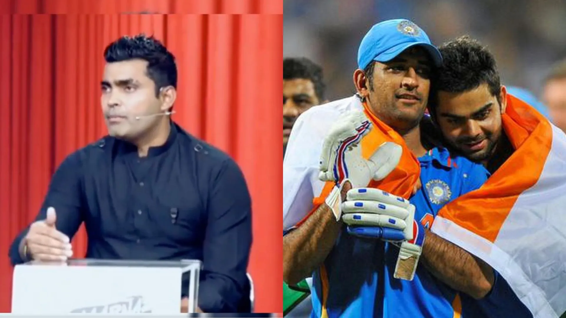 Akmal shared an interesting story on Dhoni & Kohli [X]