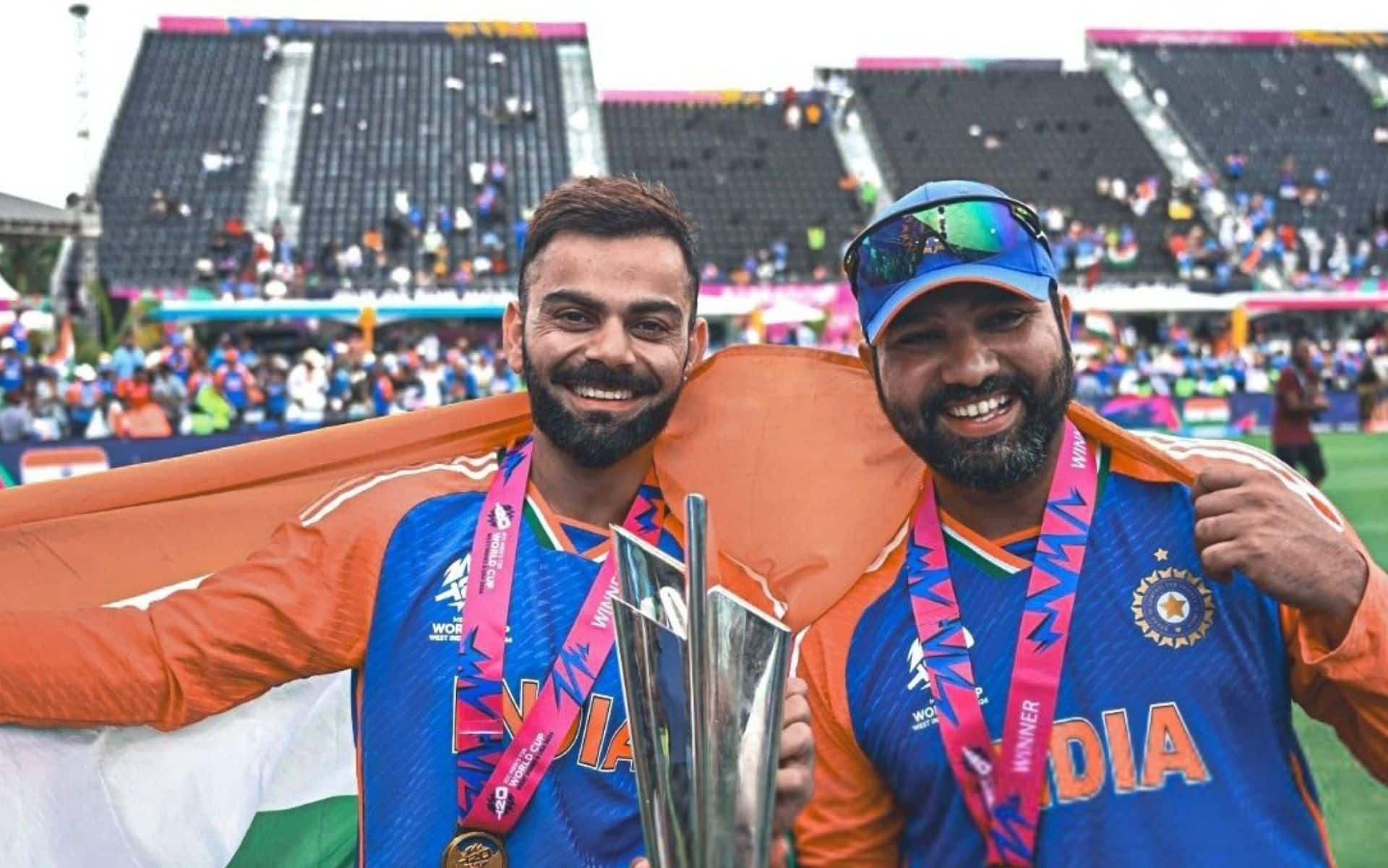 Rohit Sharma and Virat Kohli [X.com]