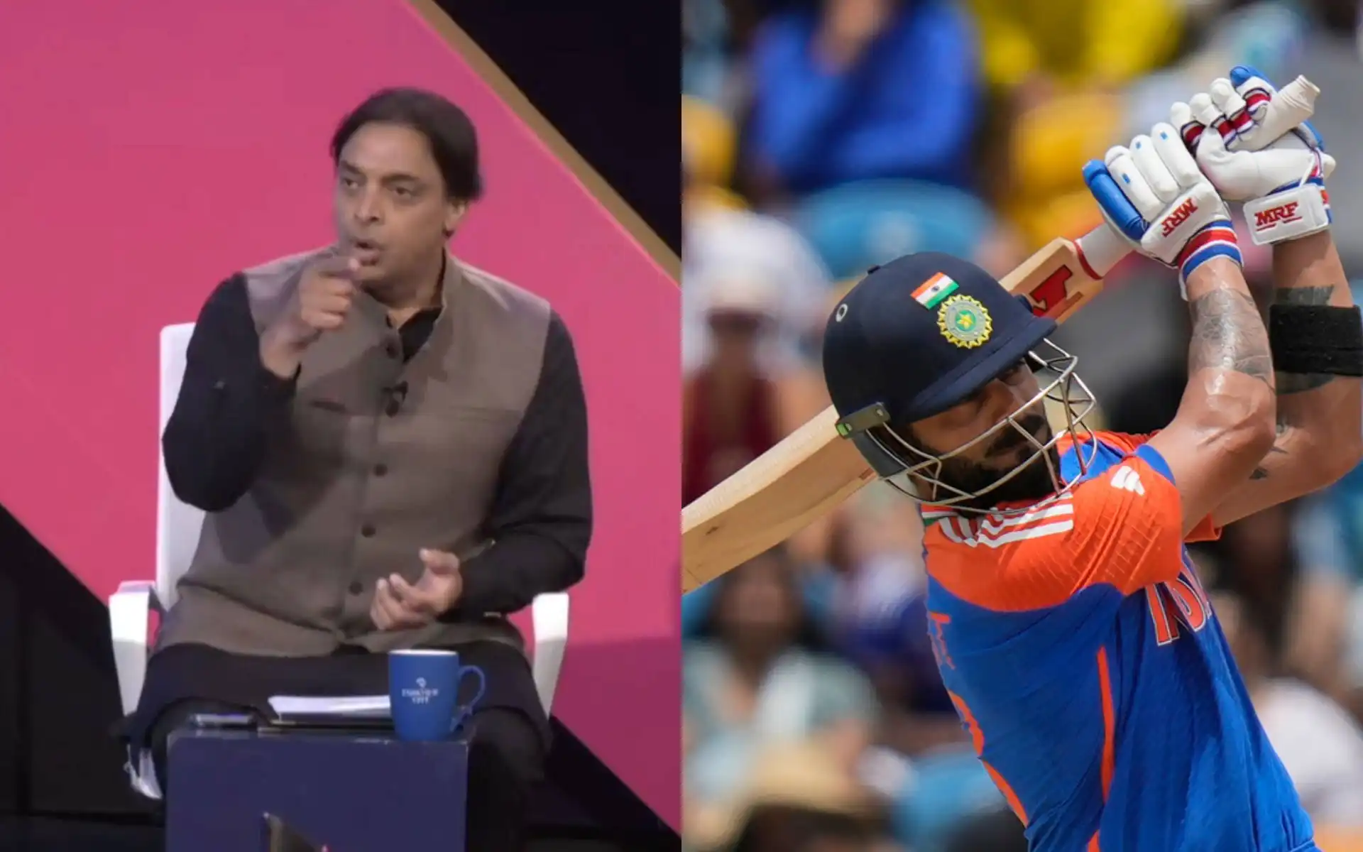Shoaib Akhtar talks about Virat Kohli's T20 WC final innings (X.com)