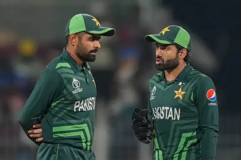 Babar Azam and Mohd. Rizwan (X.com)