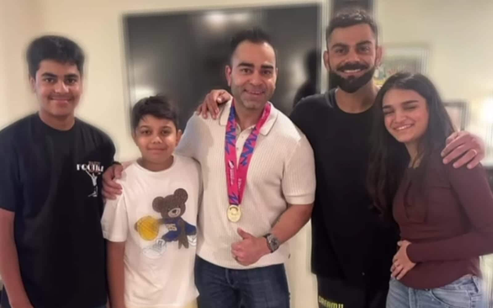 Kohli brothers reunited in Delhi [X]