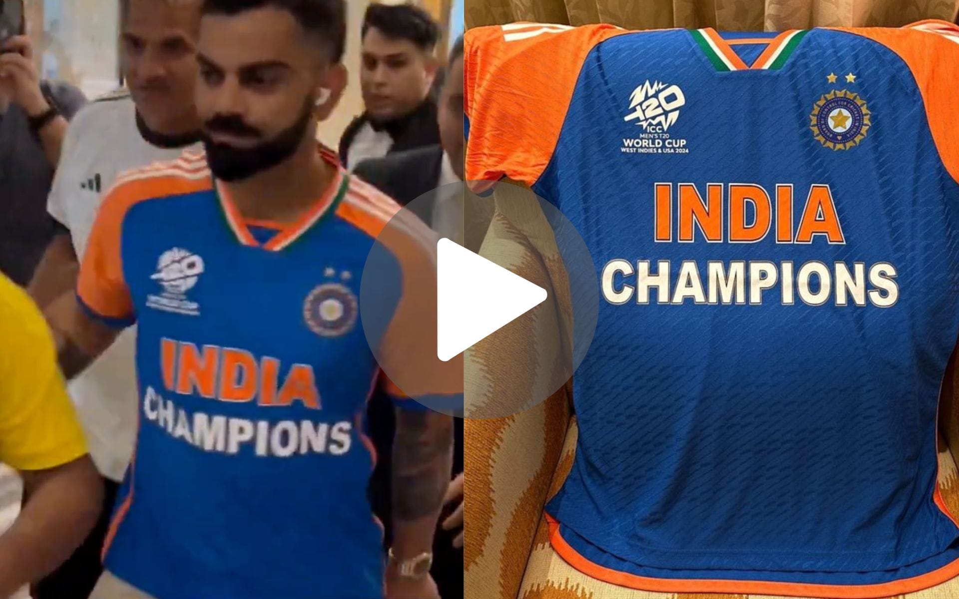 [Watch] Virat, Rohit And Other Indian Stars Wear 'Special' Jersey To Meet PM Narendra Modi