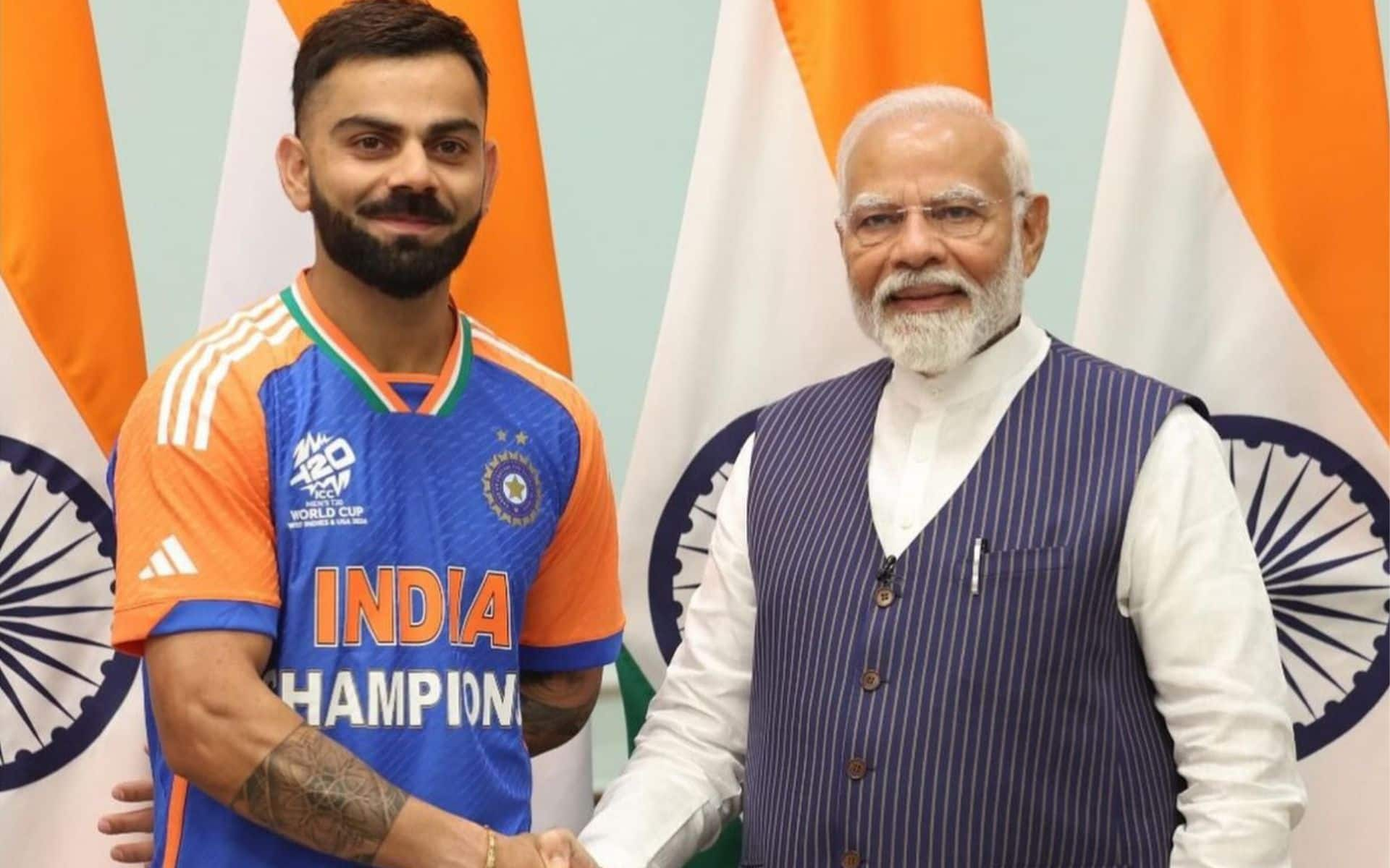 Virat Kohli post after meeting PM Modi (x)