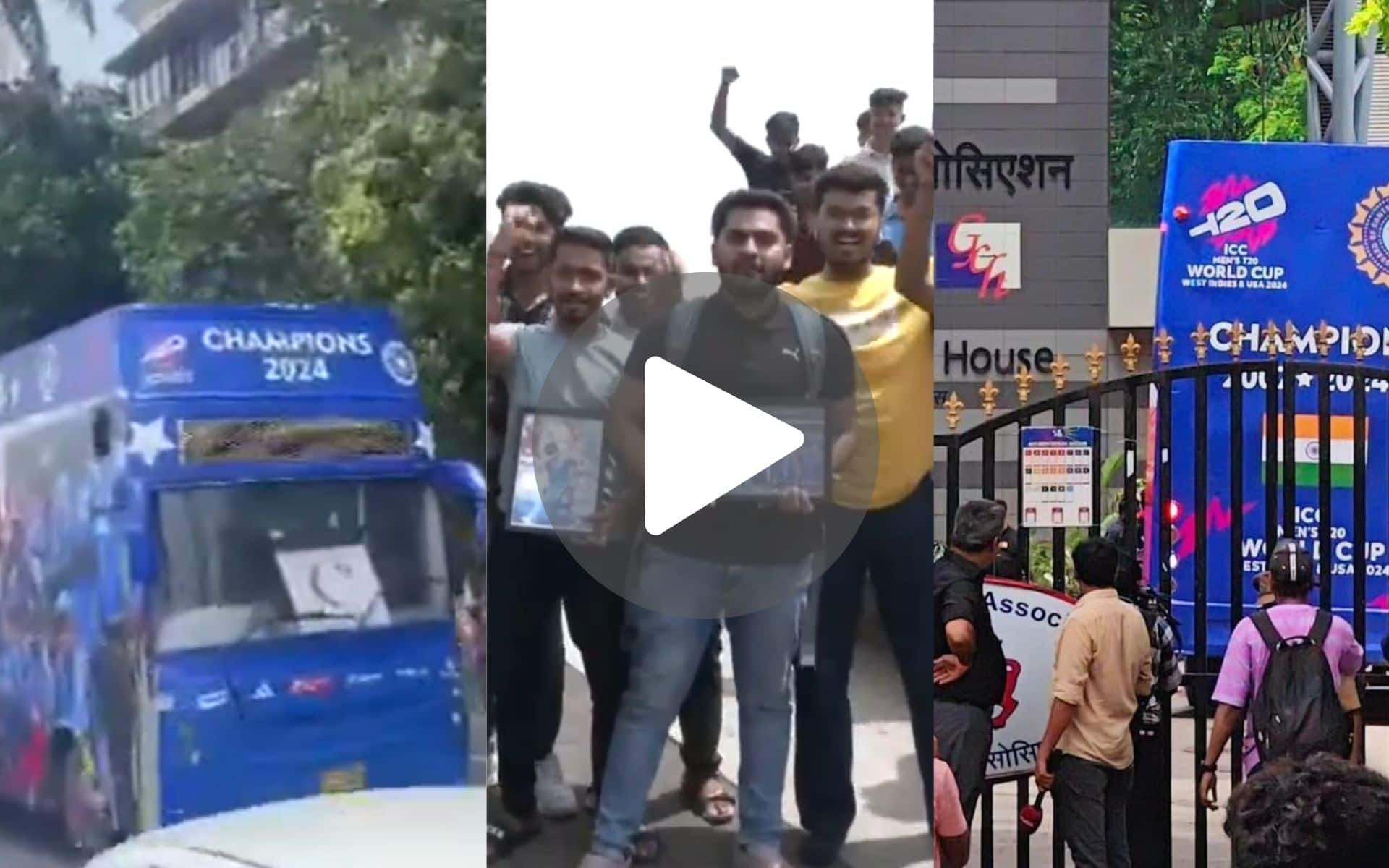 [Watch] Mumbai Beautify Marine Drive, Wankhede Stadium, Team Bus For India's Victory Parade