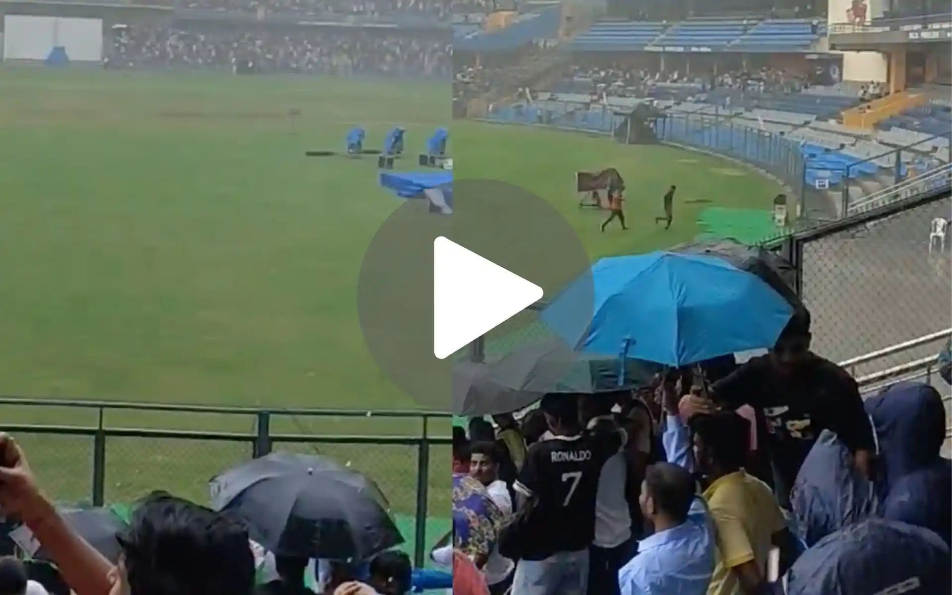 [Watch] Heavy Rain Arrives In Wankhede Stadium Ahead Of The T20 World ...