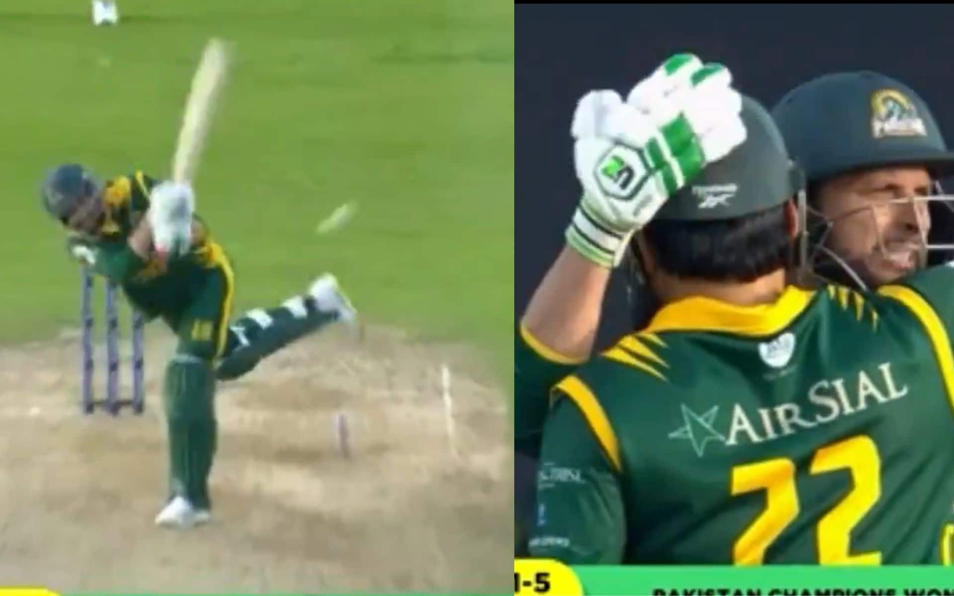 Shahid Afridi finish in style for Pak Champions (x)