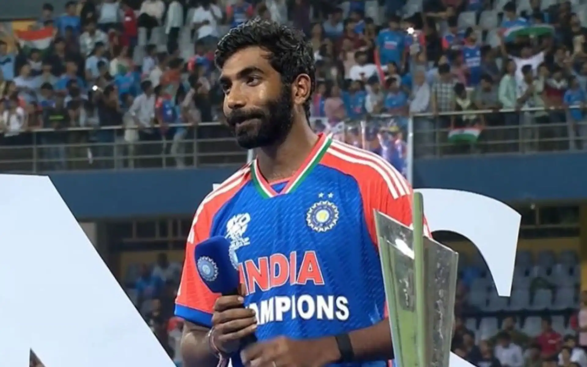 'Retirement Is Far Away' - Bumrah During T20 World Cup Celebration At Wankhede