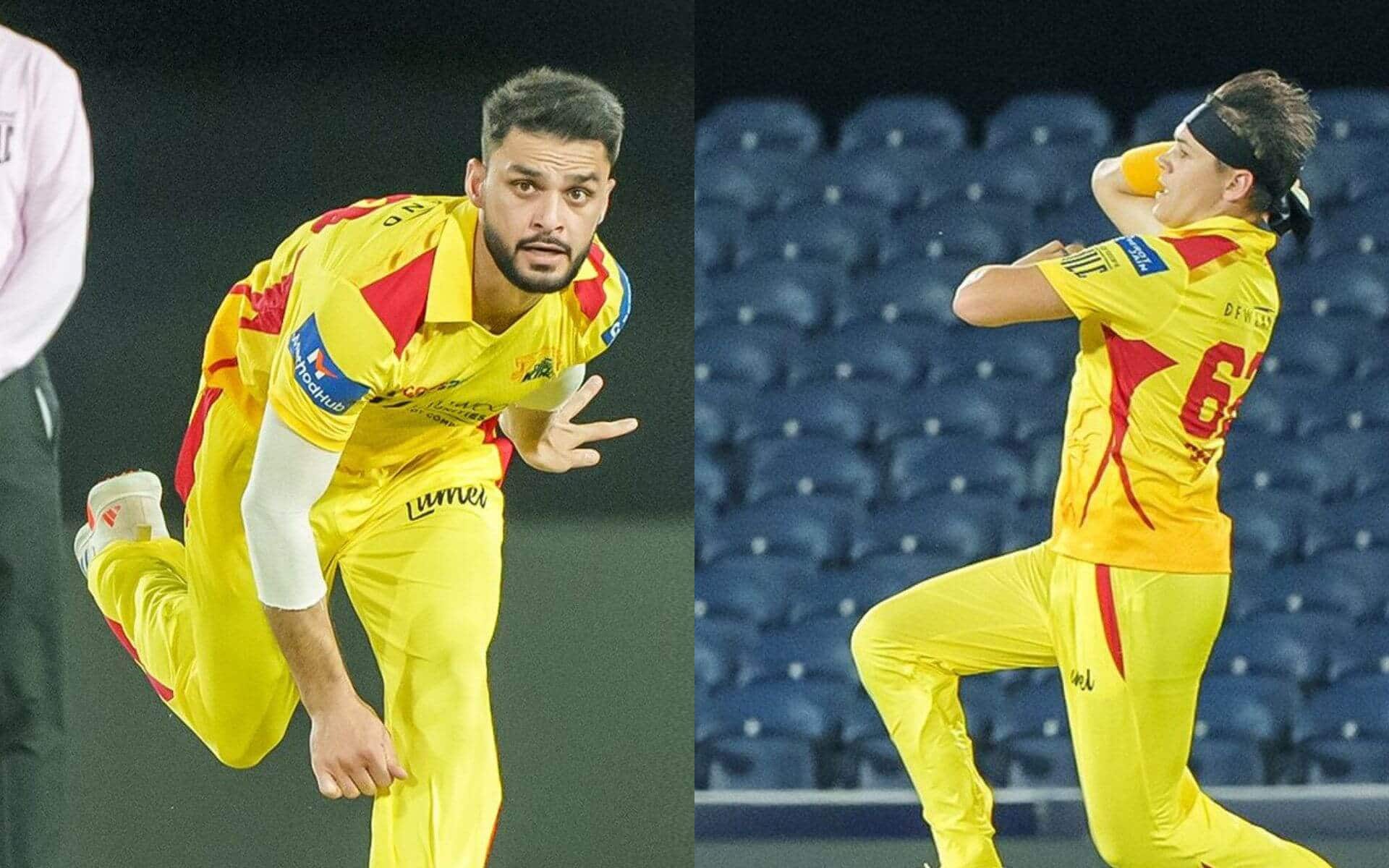 Naveen-ul-Haq and Gerald Coetzee will be crucial for Texas Super Kings in the match [X]