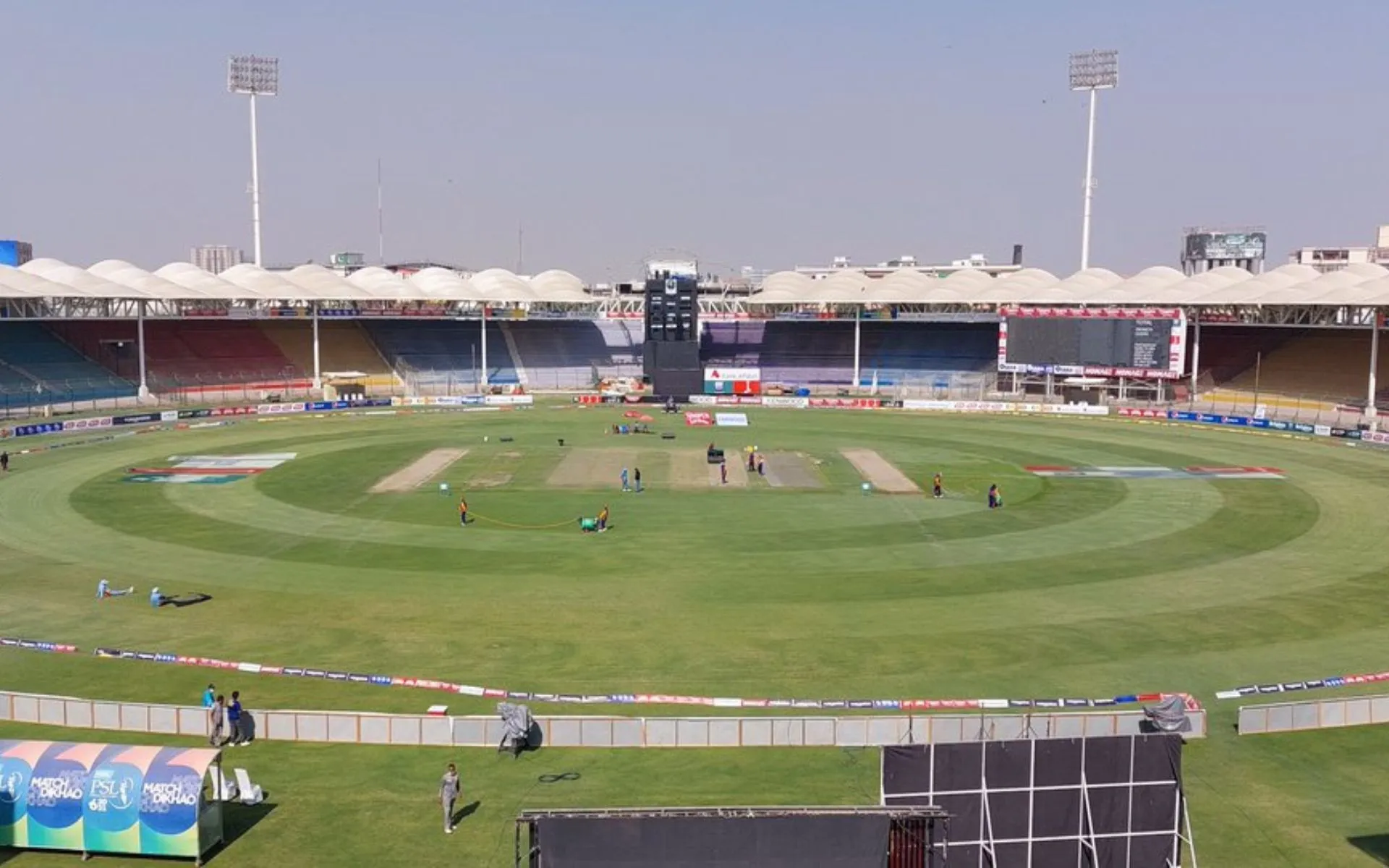 A bird-eye view of National Stadium, Karachi (X.com)