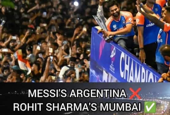 Rahmanullah Gurbaz Hails India's Victory Parade, Compares Celebration To Messi’s Argentina