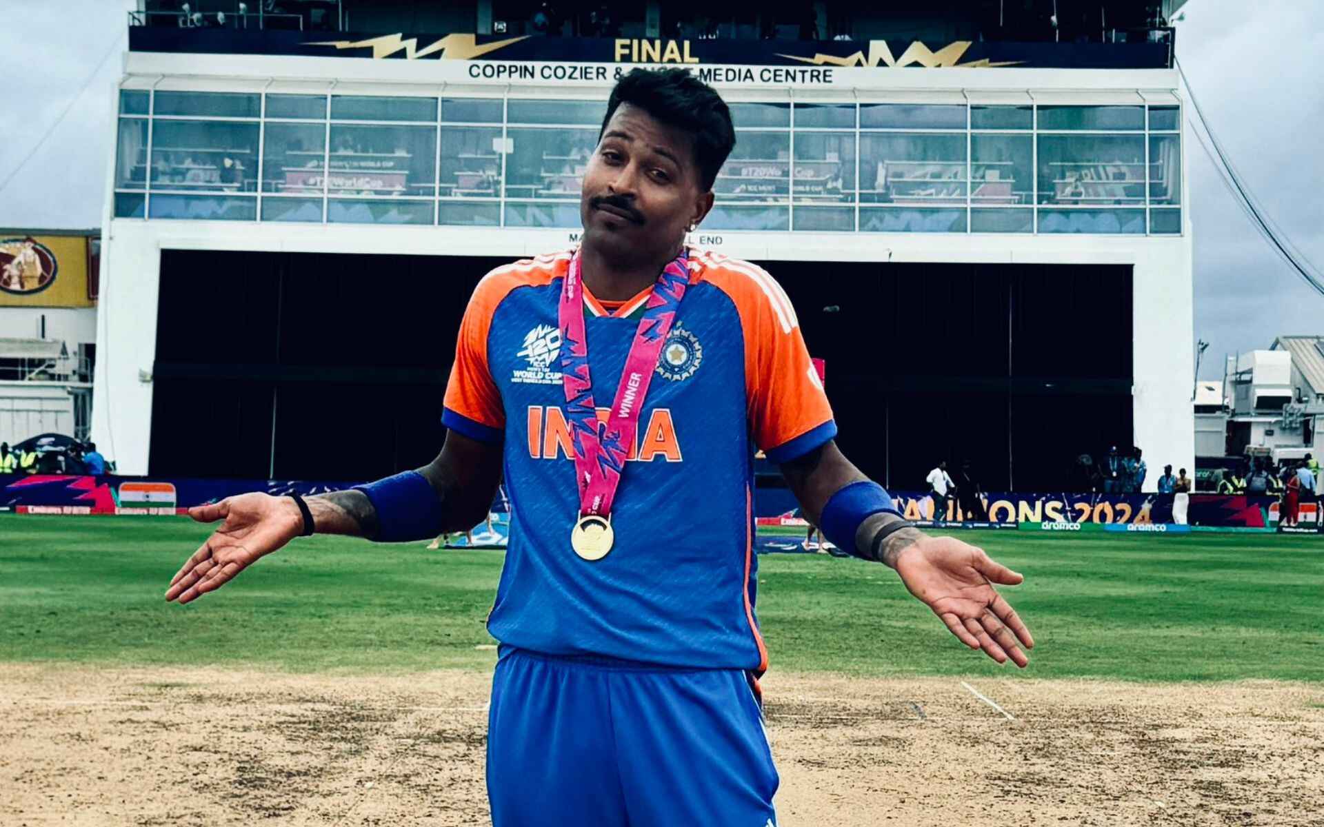 Hardik Pandya played a significant role in T20 WC (X)