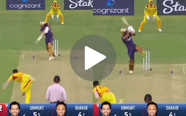 [Watch] Unmukt Chand Hammers Naveen For A 'SKY Like' Six In A 14-Run Over In MLC 2024