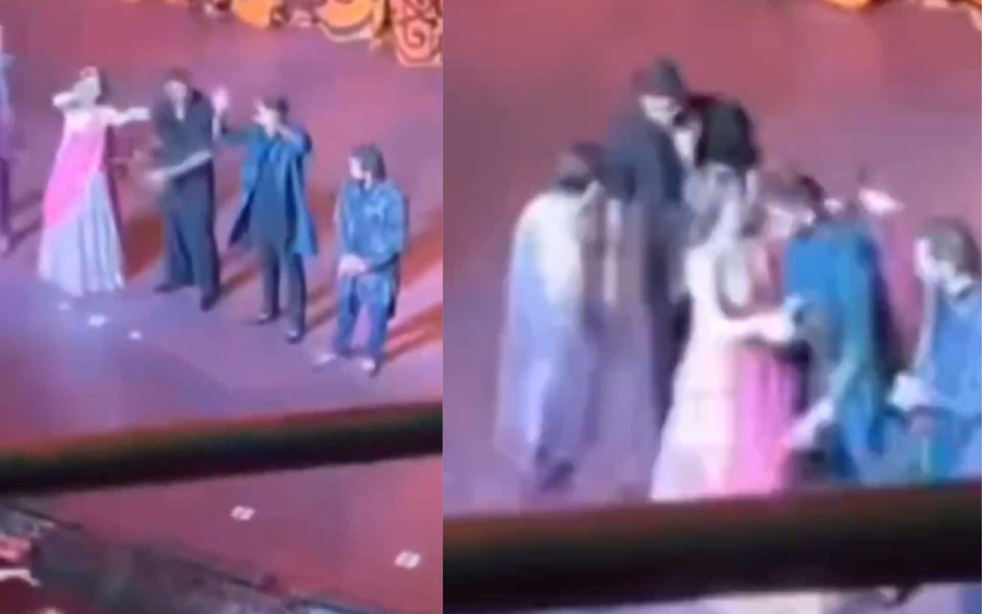 Nita Ambani and Mukesh Ambani hugged Rohit, SKY and Pandya (X.com)