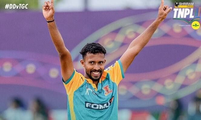 K Easwaran takes first hat-trick in TNPL 2024 [x.com]