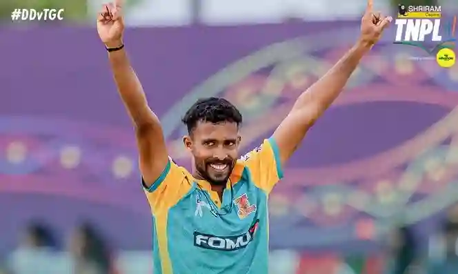 K Easwaran Shines With Hat-Trick In TNPL 2024; Bags Best Figures In League's History