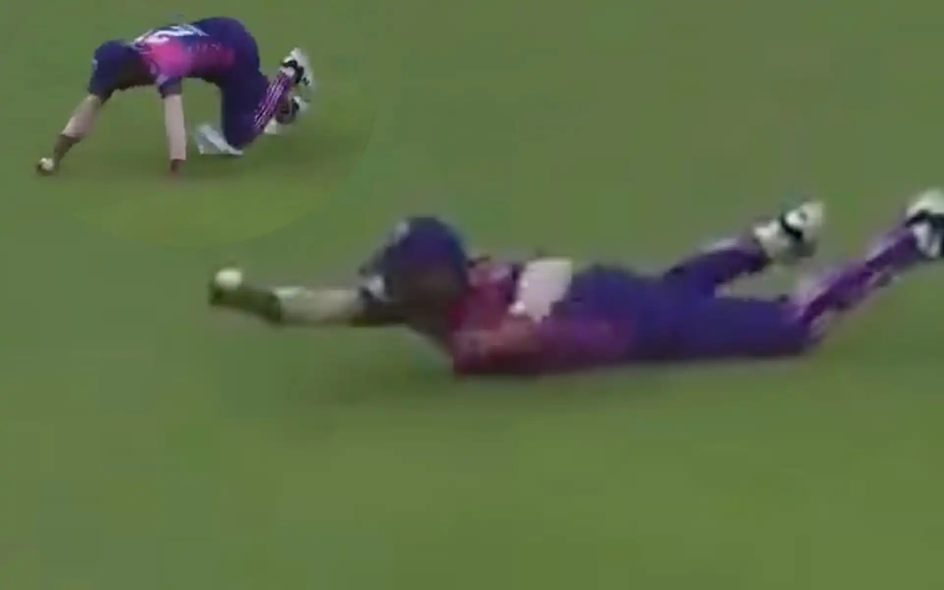 Chamika Karunaratne's catch of Haris (X.com)