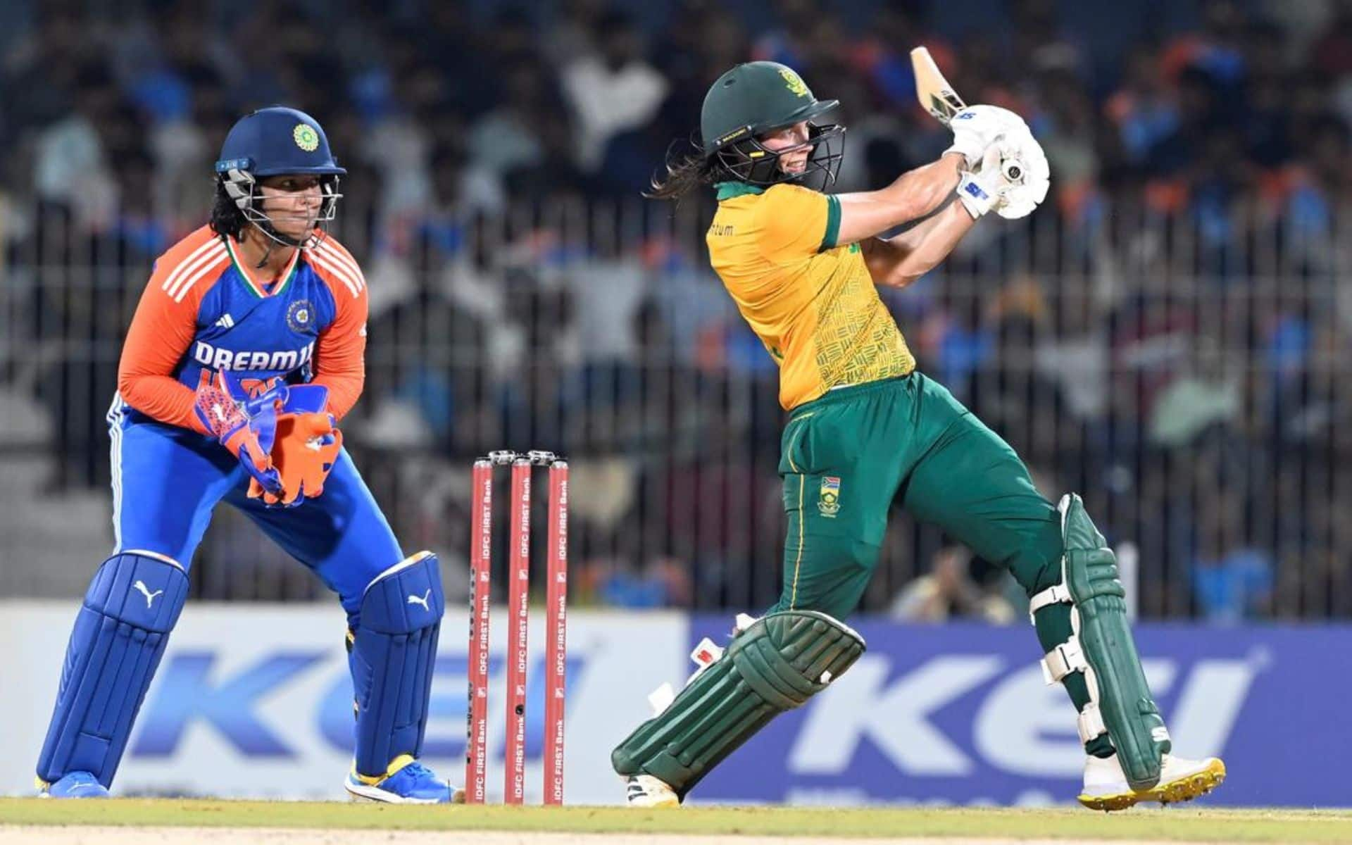 South Africa Women won the first T20I [X]