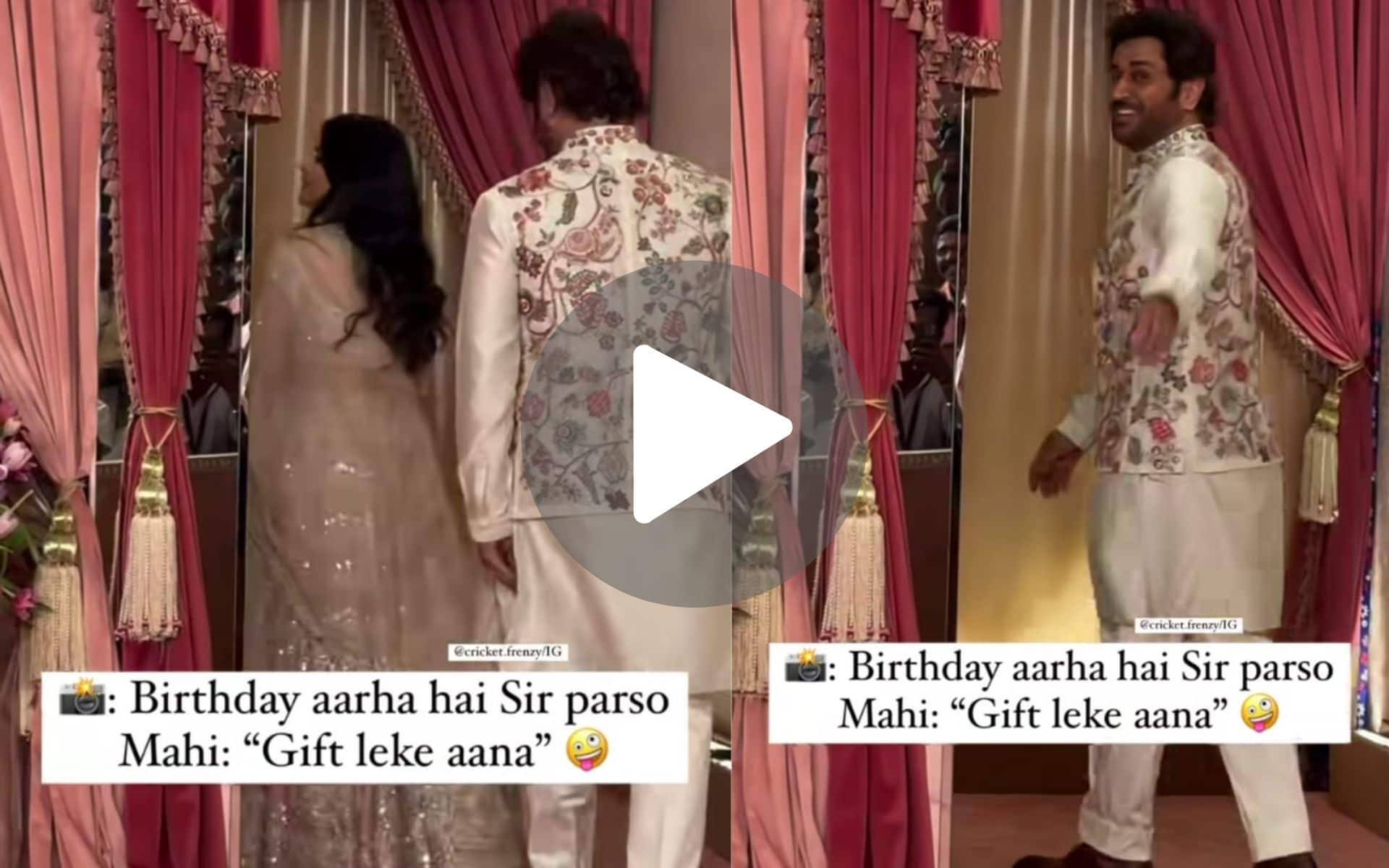 [Watch] 'Gift Leke Aana': MS Dhoni Ask For Birthday Presents From Paparazzi