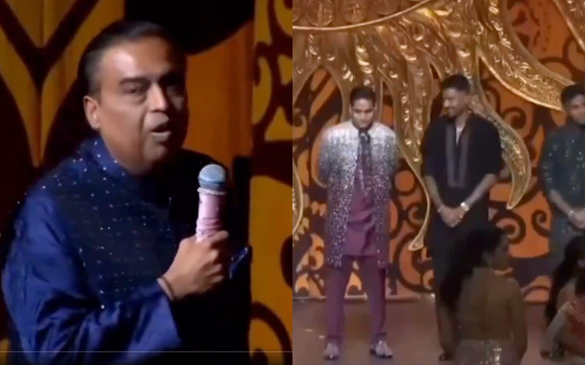 Mukesh Ambani honoured IND stars [X]