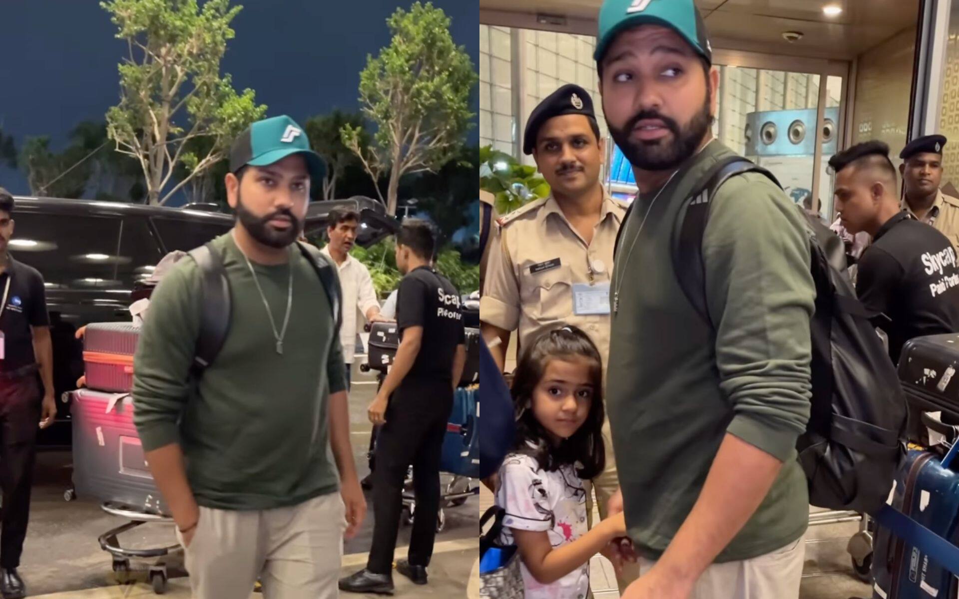 Rohit Sharma leaves for vacation [X.com]