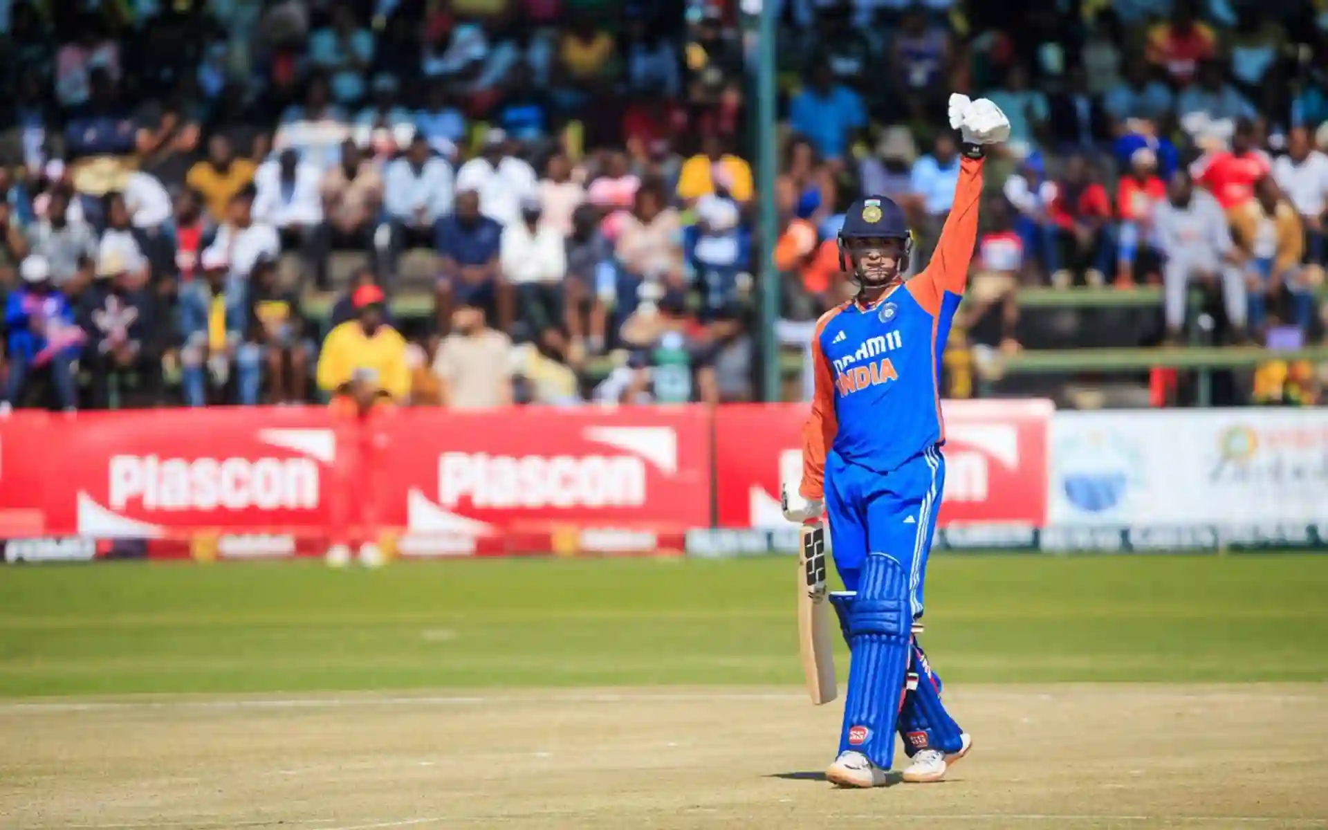 Abhishek Sharma departs after completing his hundred [X.com]