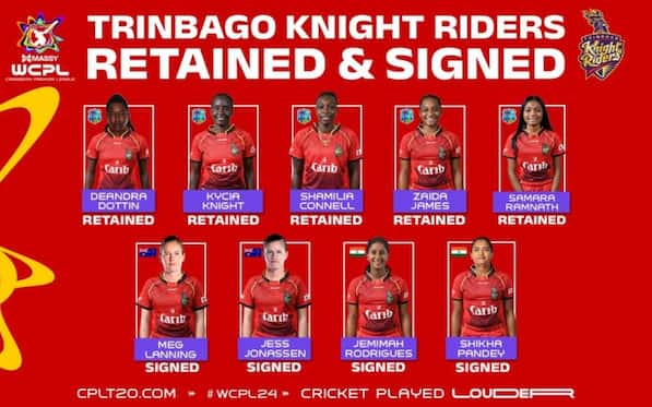 Jemimah Rodrigues, Shikha Pandey Roped In By Trinbago Knight Riders For WCPL 2024