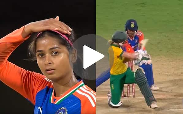 [Watch] Shreyanka Patil's Mastermind Around The Legs Dismissal Of Bosch In IND-W Vs SA-W 2nd T20I