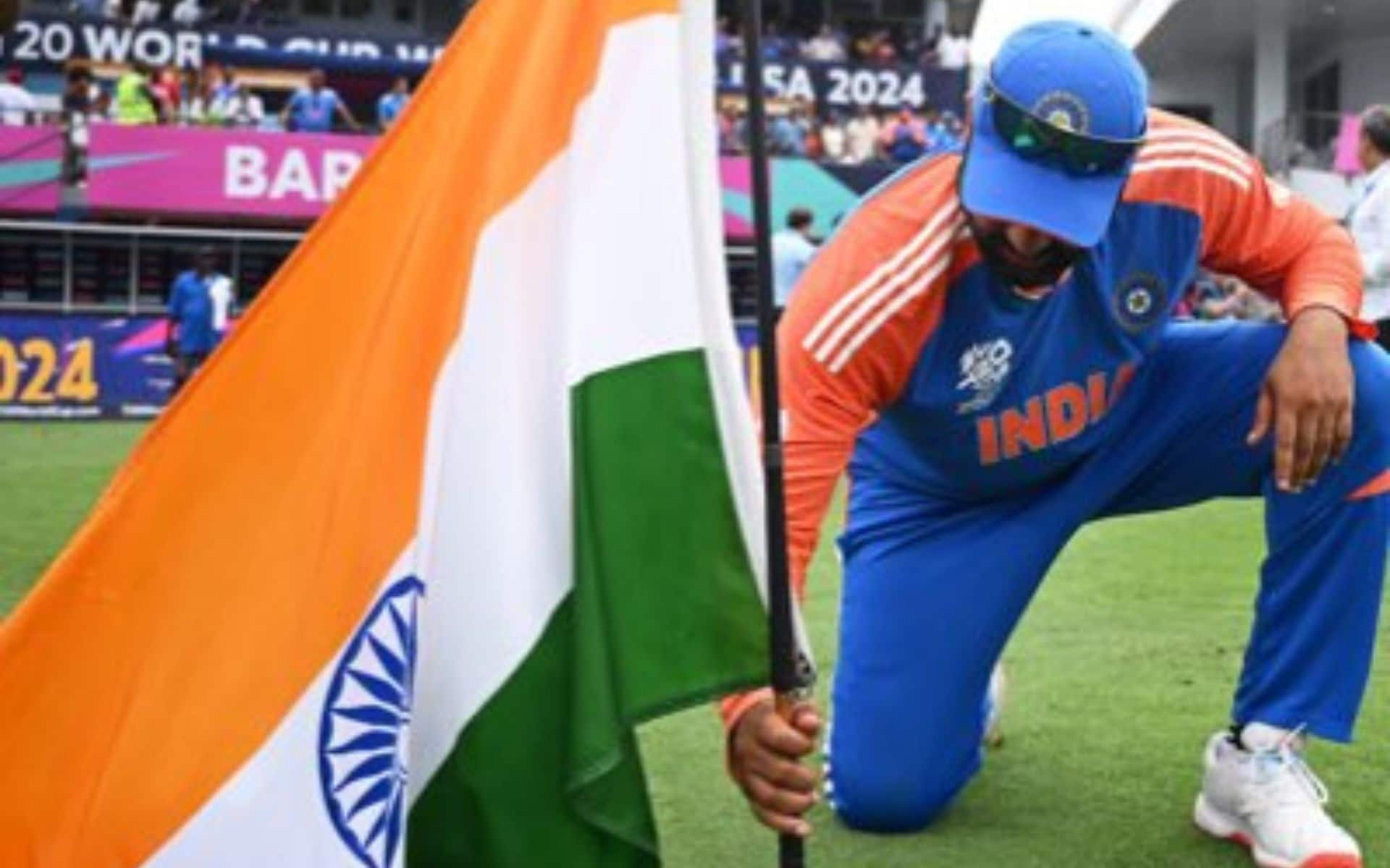 Rohit Sharma Keeps Famous T20 World Cup Celebration Moment As New Profile Picture