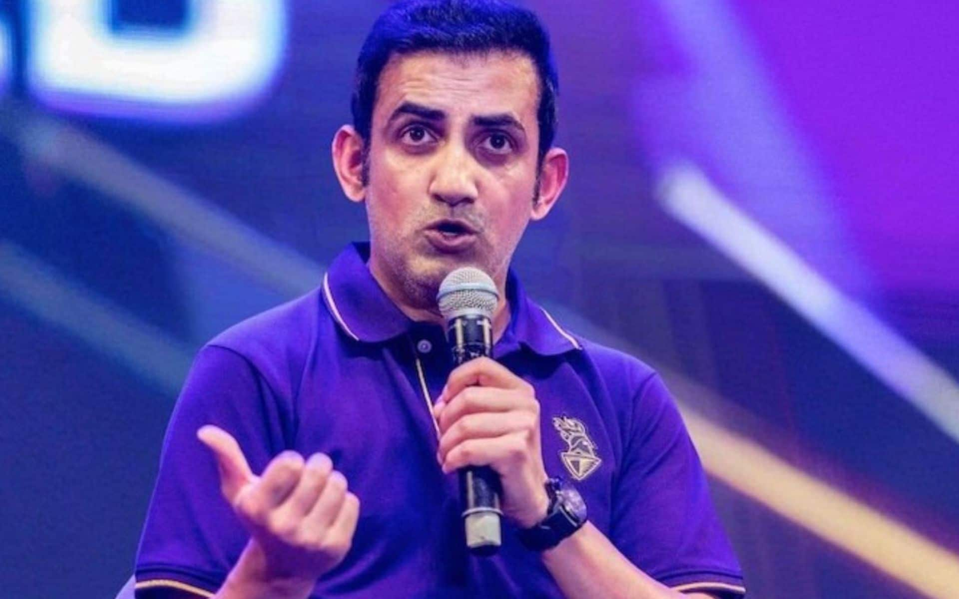 Gambhir is set to become India's head coach [X]