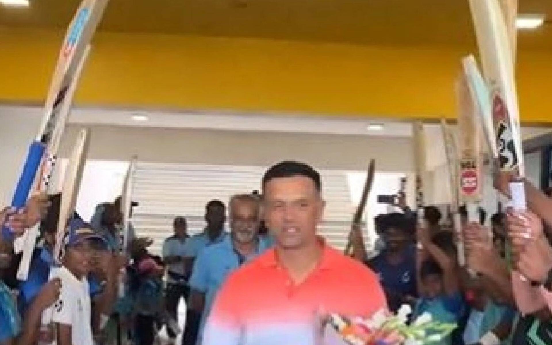 Rahul Dravid Receiving Guard of Honour [x.com]