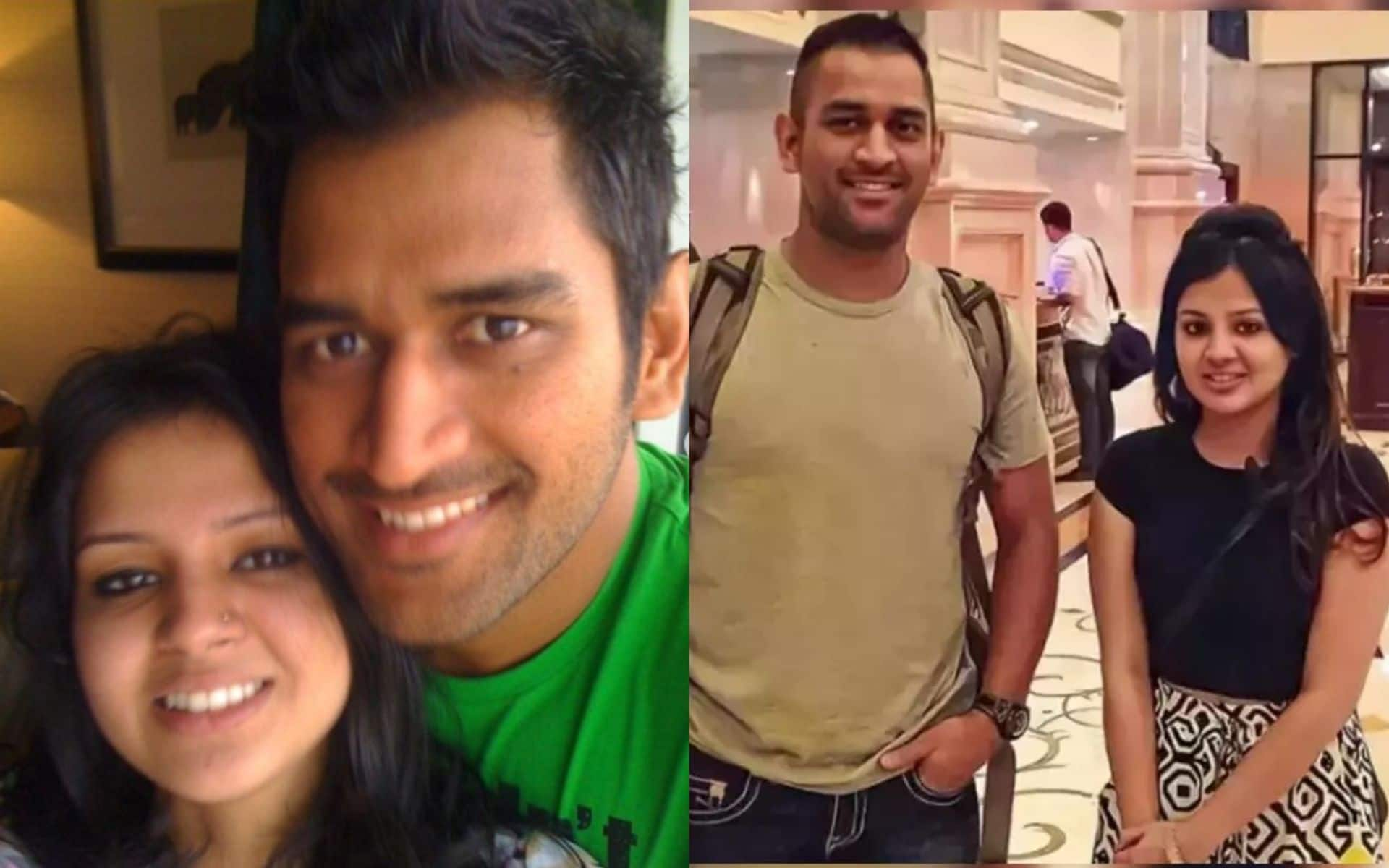 MS Dhoni and Sakshi Rawat during their early days [X.com]