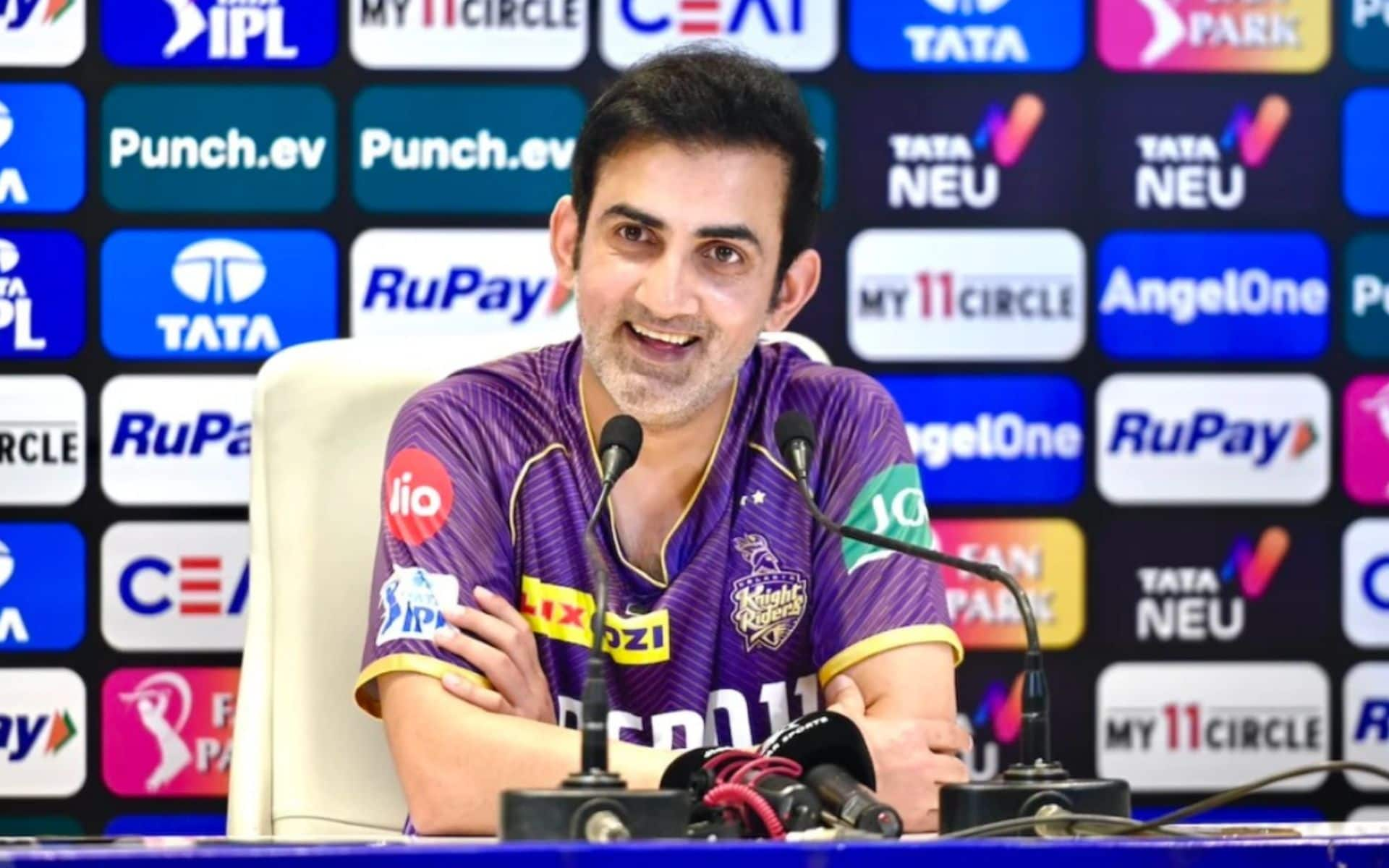 Gambhir is the 5th youngest to coach Team India [X]
