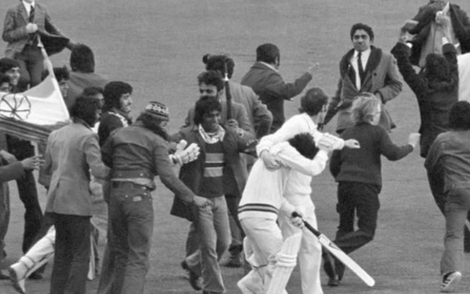 Sunil Gavaskar got a haircut during a game (Instagram)