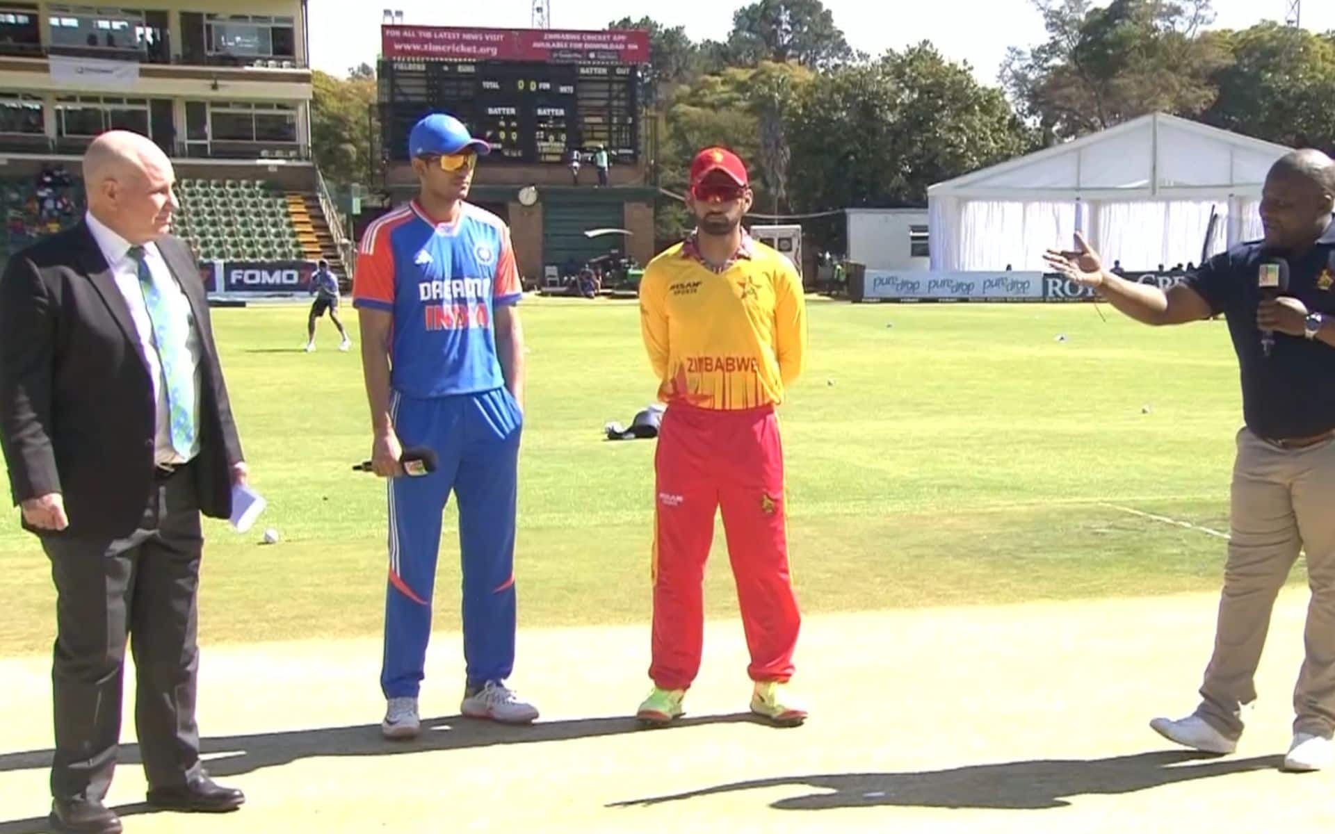 IND vs ZIM Toss at Harare (X.com)