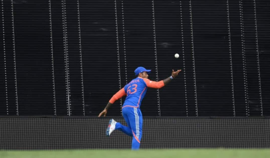 Suryakumar Yadav took the crucial catch of Miller in the last over to help India win the game by 7 runs (X.com)